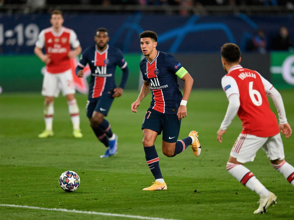 巴黎2-1力克阿森纳：全场射门11-19，射正6-4占优